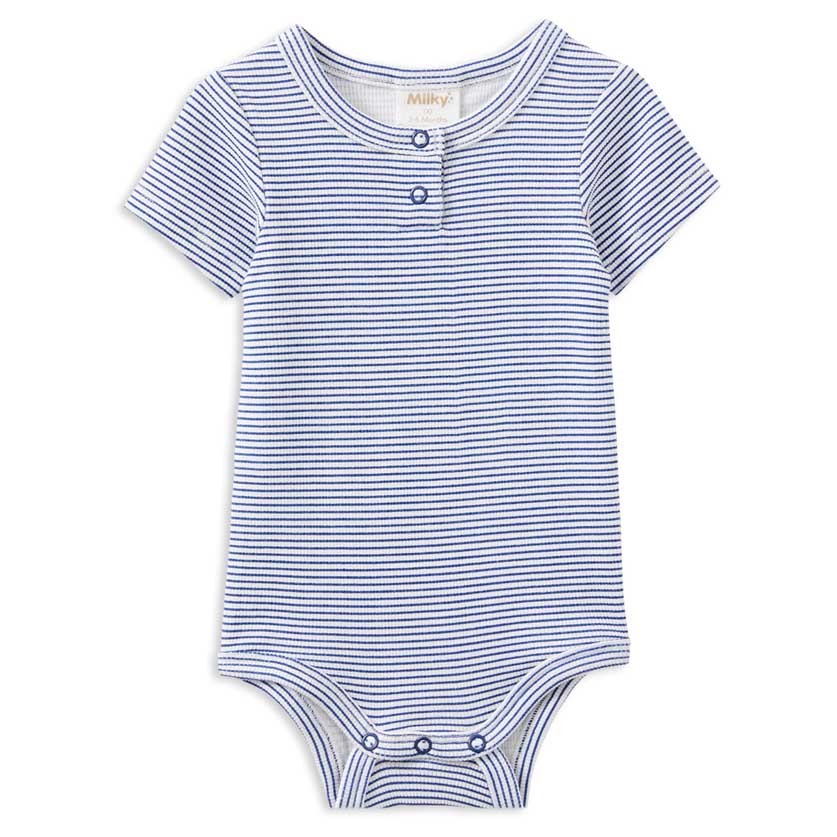 Milky Blue Rib Bubbysuit